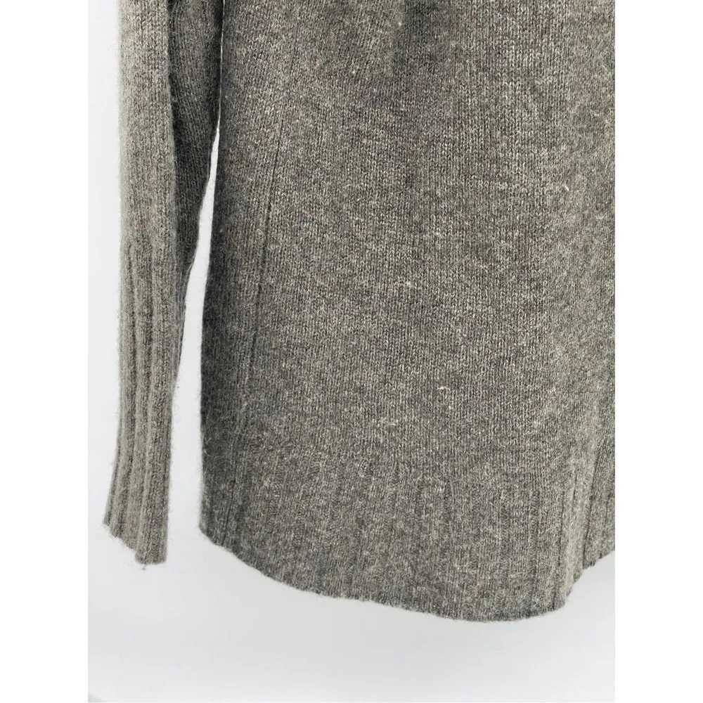 Madewell Cardigan Sweater Cashmere Women XXS Green‎ Open